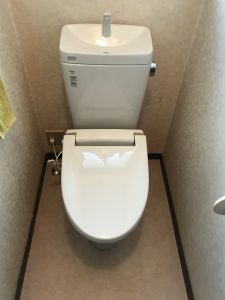 トイレ交換工事