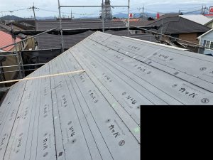 屋根カバー工事　近江八幡市